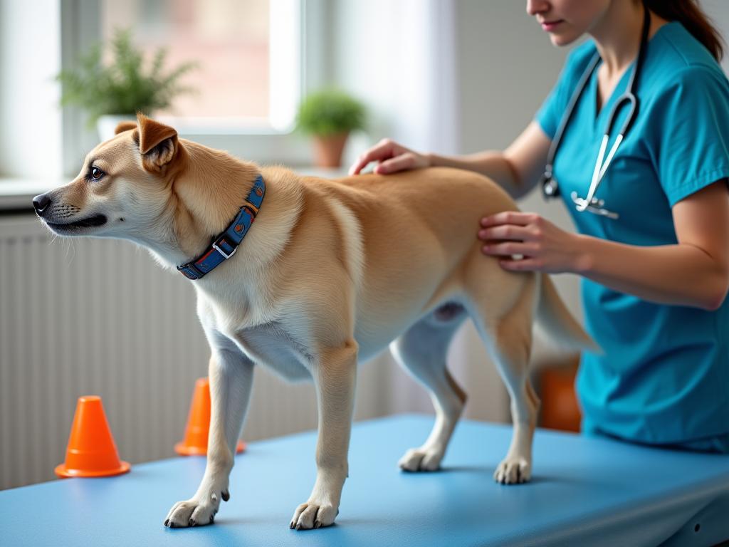 Physiothérapie animale rééducation arthrose exercices